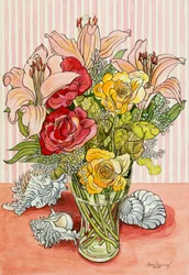 Rozen, lelies en schelpen, 2008